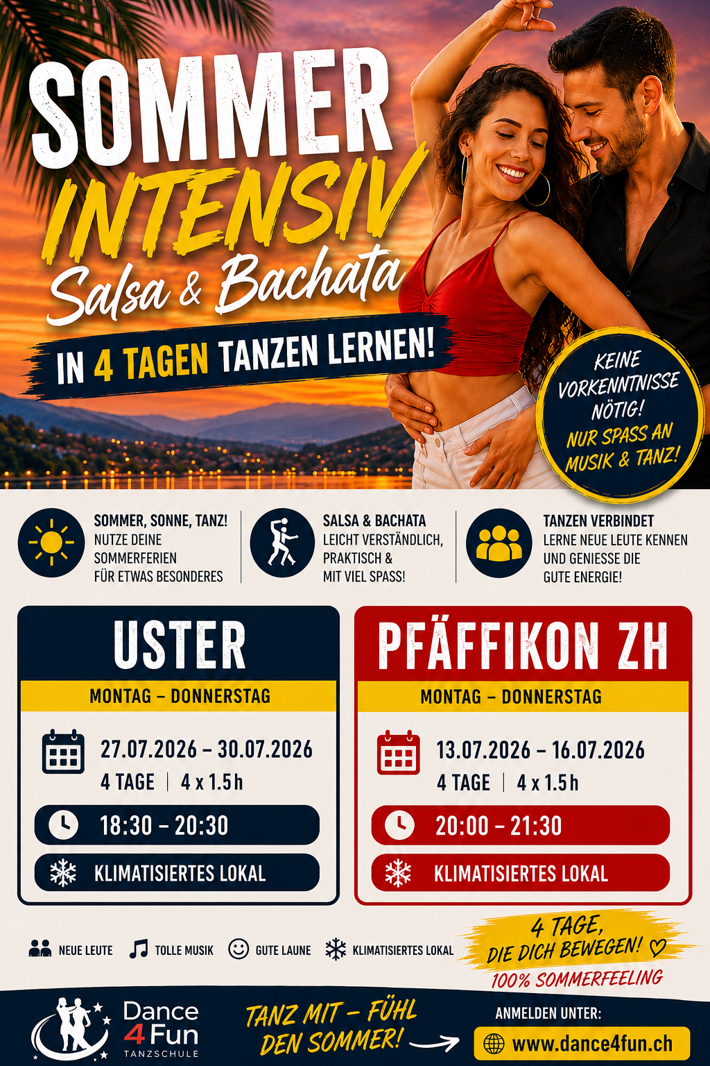 Salsa Bachata Sommerintensiv